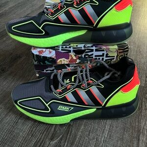 Adidas ironman Tony Stark Neon Black Sneakers